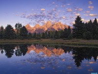     - Teton Range at Sunrise Grand Teton National Park Wyoming