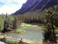     - 4th Hole, Banff Springs, Alberta, Canada