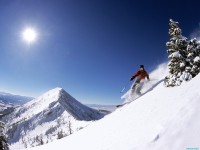     - Telemark Skiing in the Bridger Mountains, Montana