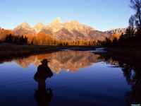     - Fly Fishing the Snake River, Wyoming