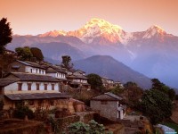     - Ghandrung Village and Annapurna South, Nepal, Himalaya