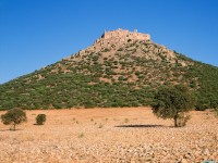     - Ruins of Castle-Monastery of Calatrava La Nueva, La Mancha, Spain