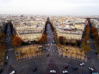     - Aerial View of Place de lEtoile, Paris, France