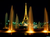     - Eiffel Tower at Night, Paris, France