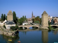     - Petite France District, Strasbourg, Alsace, France