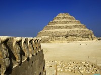     - Cobra Figures and the Step Pyramid, Saqqara, Egypt