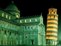     - Duomo and Leaning Tower, Pisa, Italy