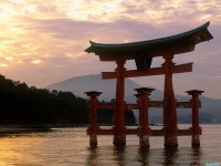     - Miyajima Shrine at Sunset, Miyajima, Japan